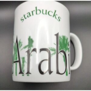 2002 Starbucks City Mug Collector Series 16oz Kingdom of Saudi Arabia Coffee Mug